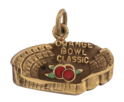 Lou Holtz Orange Bowl Classic Pendant (Holtz LOA)